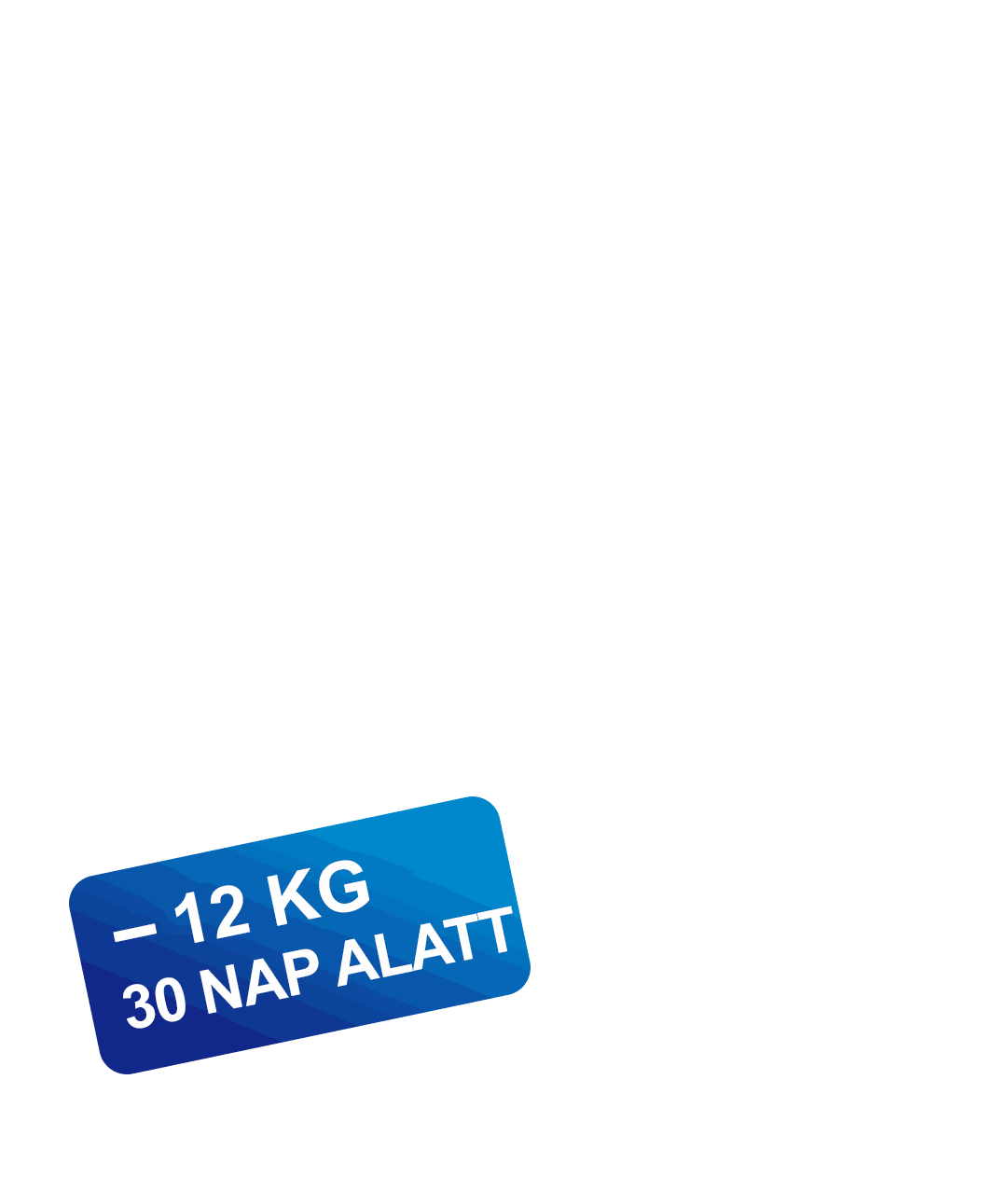 -12 kg 30 nap alatt
